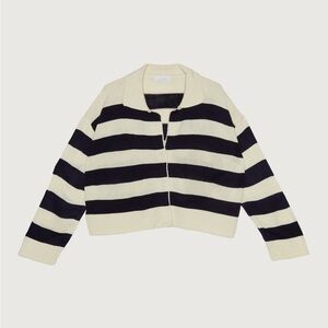 Oak + Fort Striped Cardigan